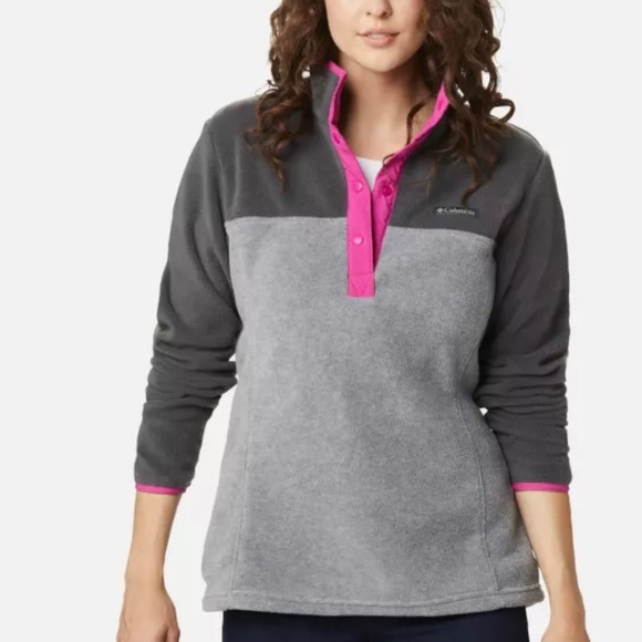 Columbia Tops - ❤️ EUC Columbia Benton Spring 1/2 Snap Fleece
